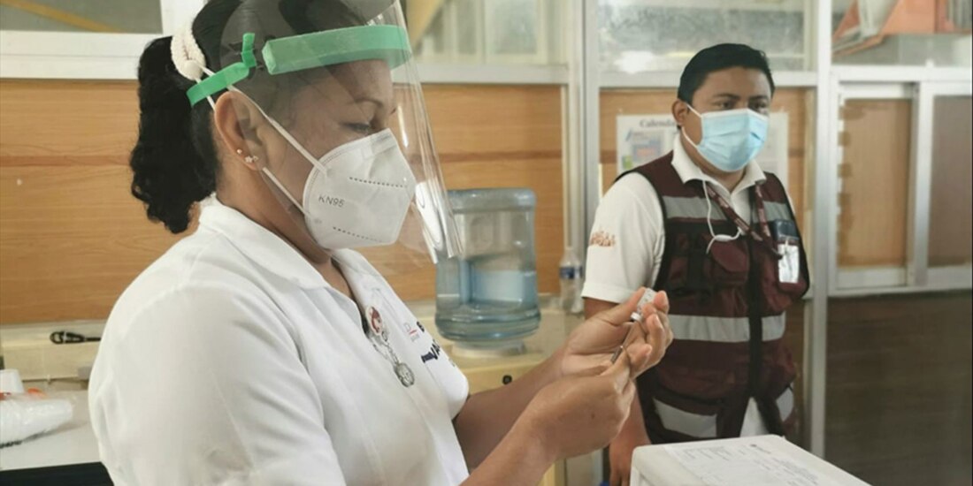 Son 31 entidades federativas las que han completado al 100 por ciento de la primera dosis de la vacuna contra COVID-19.