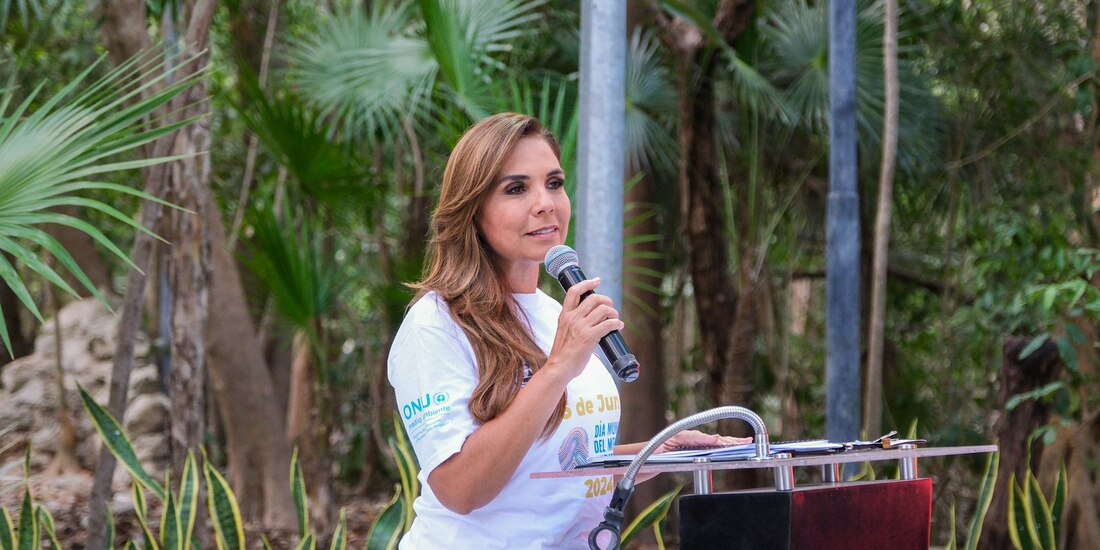 Mara Lezama, gobernadora de QRoo.