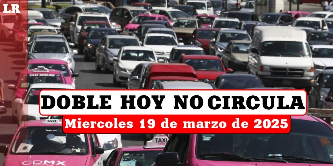 Revisa qué autos no circulan este miércoles 19 de marzo en la Ciudad de México y el Estado de México.