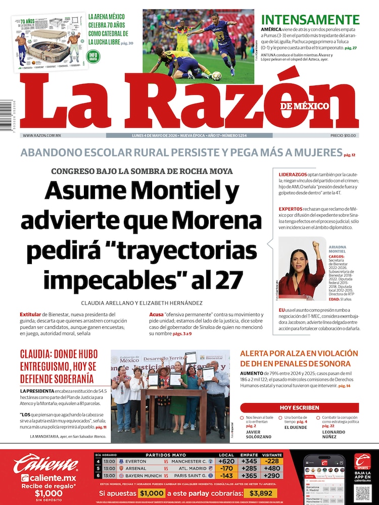 La Razón 04 Mayo 2026