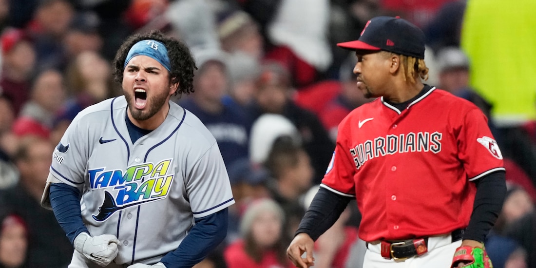 Los Rays se impusieron a los Guardians en el Juego 4 de la Serie de Campeonato de la Liga Americana de la MLB.