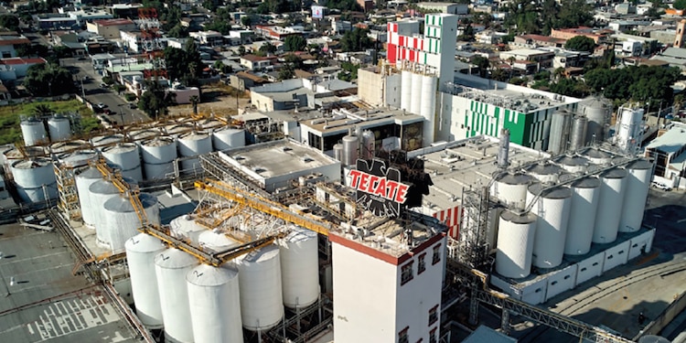 PLANTA DE TECATE en Baja California,
con una historia de más de 80 años.