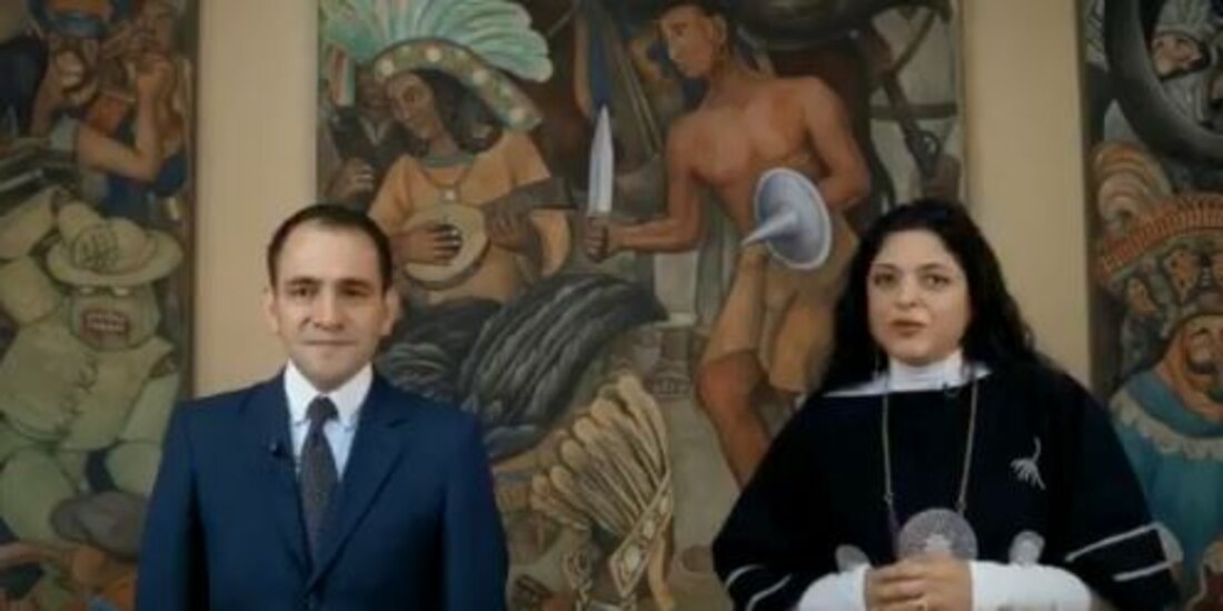 Arturo Herrera y Alejandra Frausto