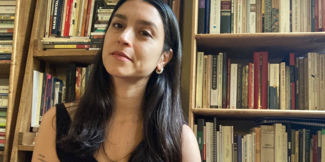 La escritora Lucía María.