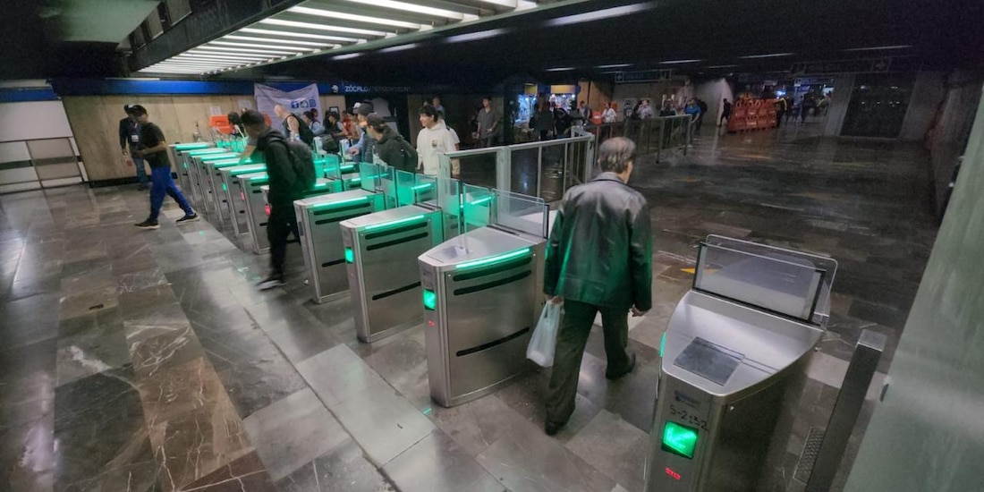 Instalaciones del Sistema de Transporte Colectivo.