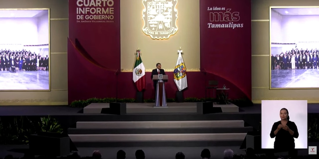 Mensaje del Gobernador Américo Villarreal este 23 de marzo.