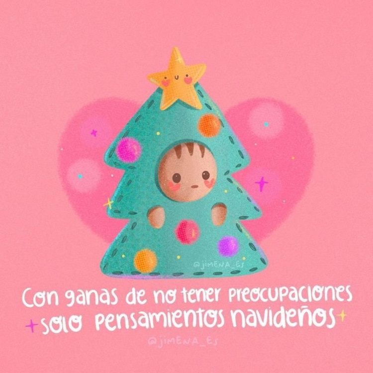 Imagenes divertidas de Navidad para el chat familiar de WhatsApp