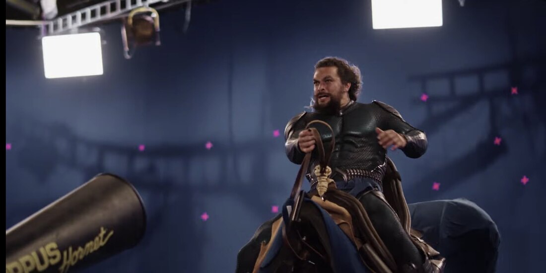 Aquaman and The Lost Kingdom: mira el detrás de las cámaras con Jason Momoa