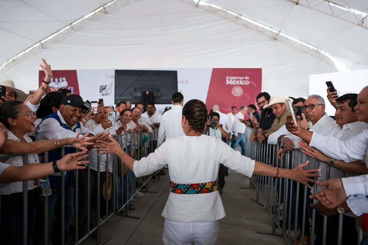Claudia Sheinbaum, Presidenta de México.