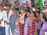 La consejera de Morena, Beatriz Mojica Morga, destacó sus orígenes en la localidad de Huehuetán, municipio de Azoyú.