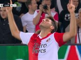 Santiago Giménez se estrenó como goleador en los Países Bajos.