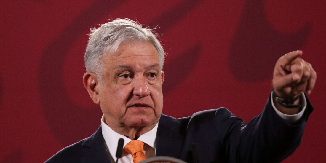 El presidente de México, Andrés Manuel López Obrador, el 18 de agosto de 2020.