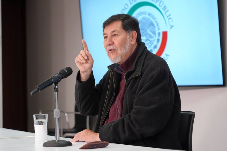 Gerardo Fernández Noroña, presidente del Senado.