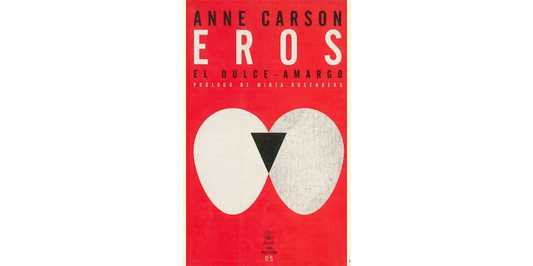 Eros dulce y amargo (1986) /
Este libro se deriva de su tesis de doctorado. Explora el concepto griego de eros al tiempo que teje la poesía lírica, los diálogos platónicos y las ficciones. Se detiene en Nietzsche, Stendhal y Barthes.