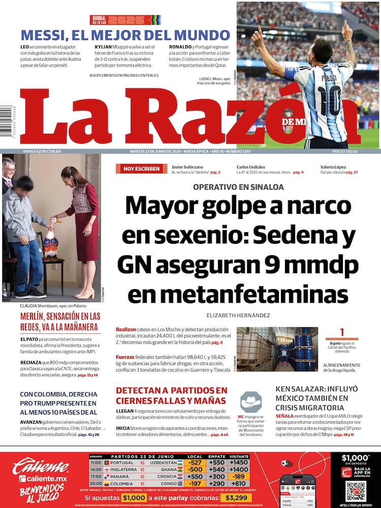 La Razón 23 Junio 2026