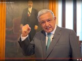 AMLO reaparece tras contagio de COVID-19.