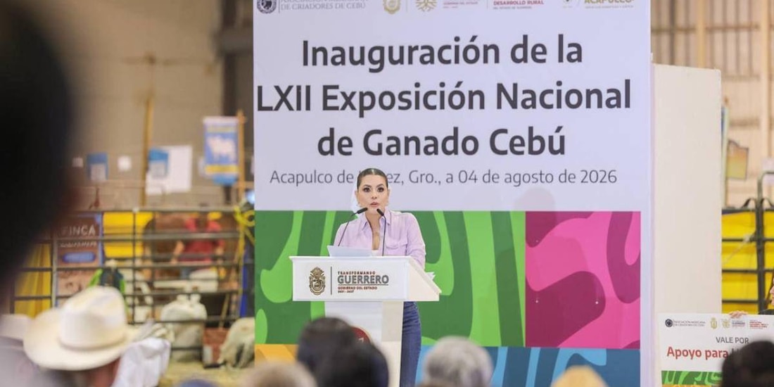 La Gobernadora Evelyn Salgado Pineda inauguró los trabajos de la 62 Edición de la Exposición Nacional de Ganado Cebú en el puerto de Acapulco.