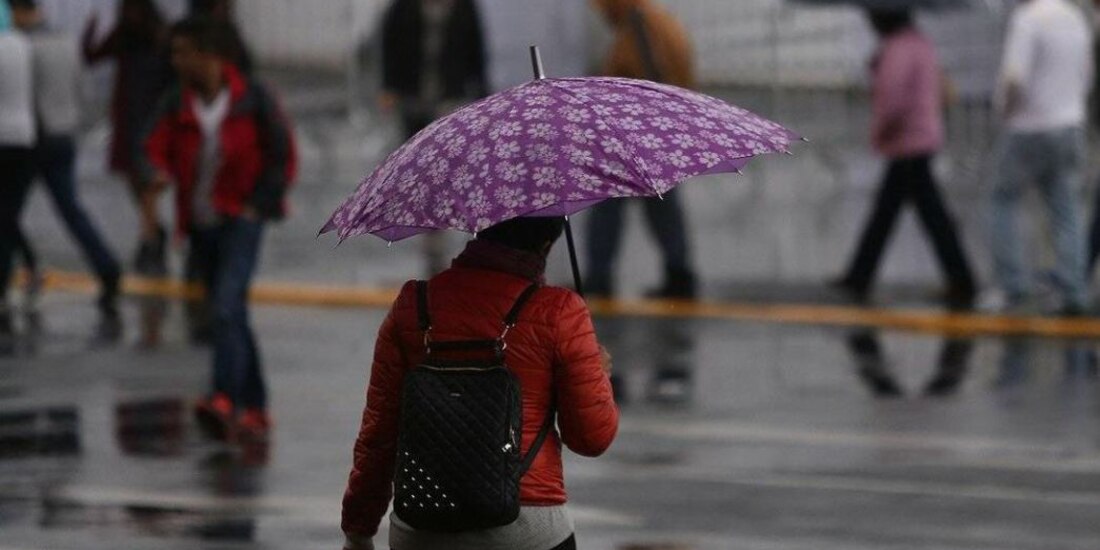 Este domingo se esperan fuertes lluvias; la temperatura mínima será de 15°.