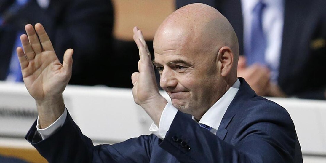 Gianni Infantino, un de los principales artífices de los cambios en el futbol.