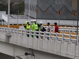 Descartan riesgo en puente vehicular ubicado cerca de plaza Altika; continúa cerrado