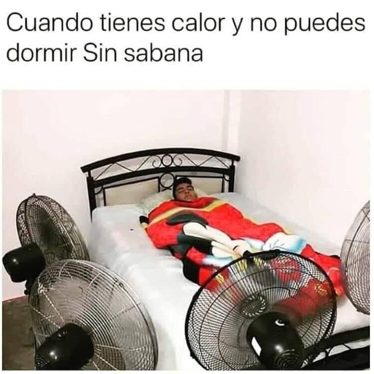 Memes ola de calor.