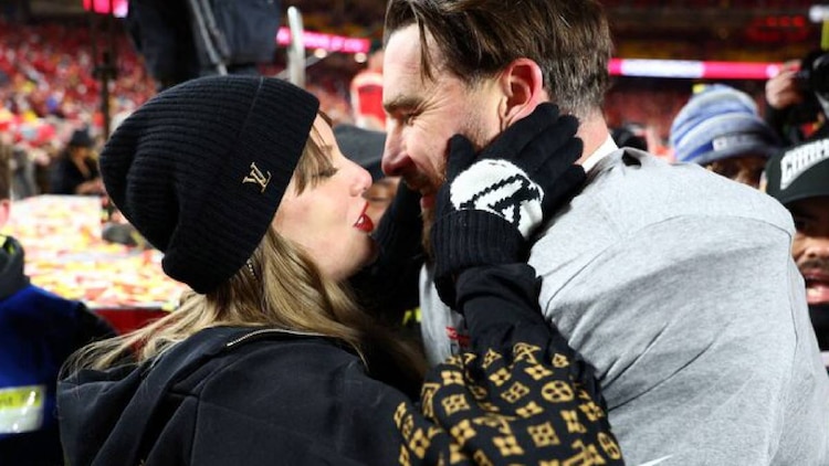 Taylor Swift y Travis Kelce comparten una historia de amor de película