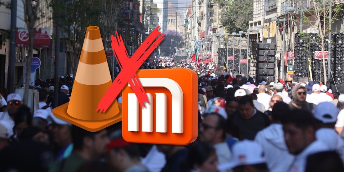 Estación Zócalo/Tenochtitlan del metro cierra temporalmente