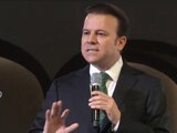 El gobernador Esteban Villegas dio su primer Informe de Gobierno este sábado.