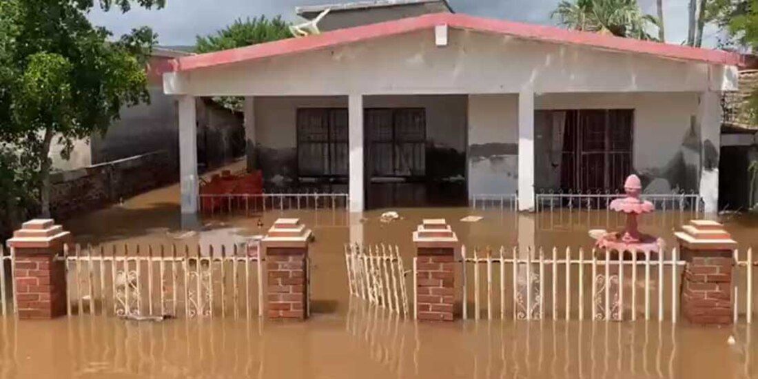 Lluvias en el estado de Sonora dejan miles de damnificados