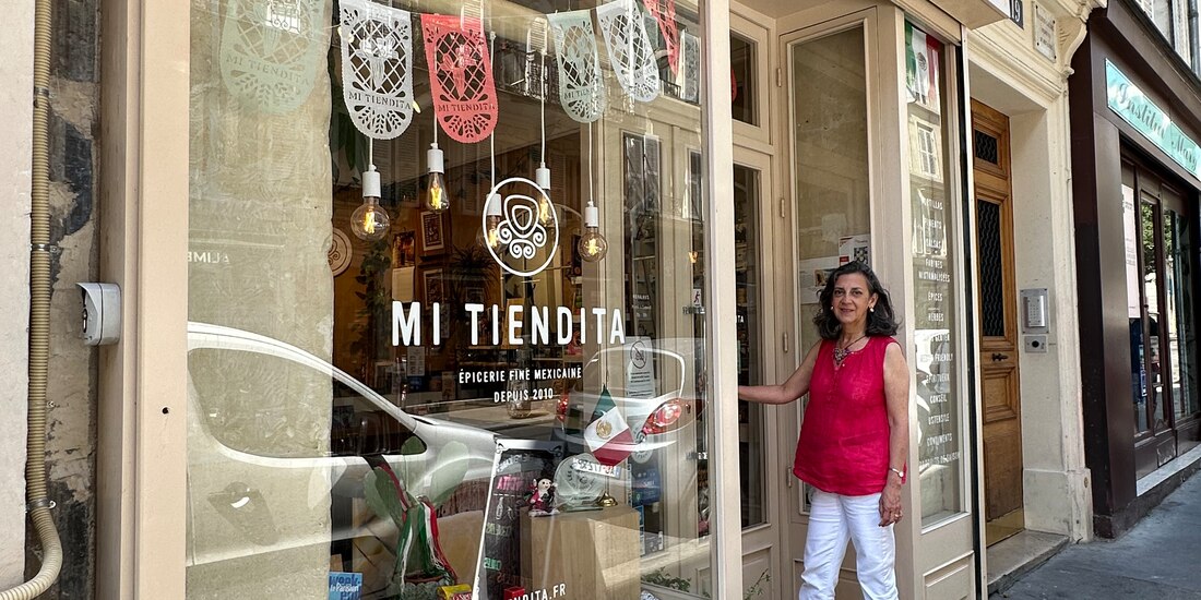 Ingrid arrancó su aventura para construir una tienda de artículos mexicanos para sentirse cerca de su país.