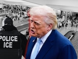 Donald Trump, presidente de EU, amaga con desplegar al ICE en aeropuertos para reforzar seguridad.