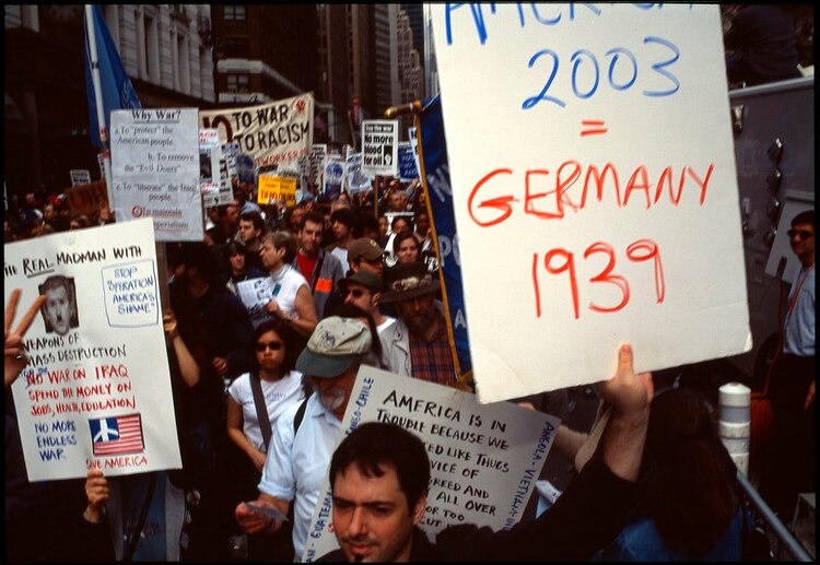 Un día como hoy, ocurrió la manifestación más grande de las que se dieron en el marco de las protestas contra la Guerra de Irak.