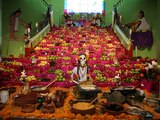 Los altares son una de las tradiciones del Día de Muertos.