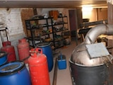Laboratorio para producir drogas.