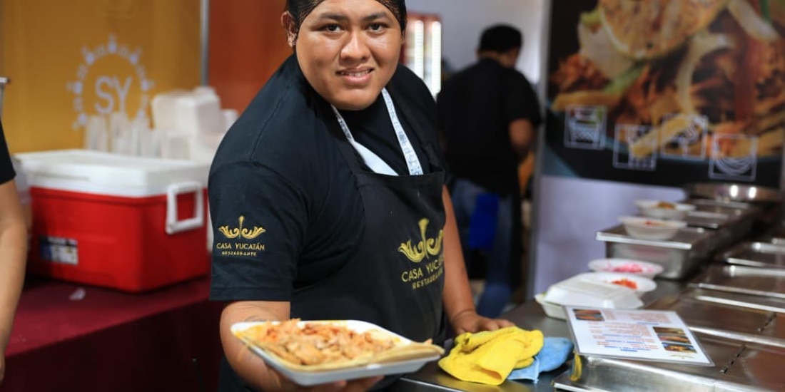 Gastronomía yucateca supera expectativas en la Semana Yucatán en México.