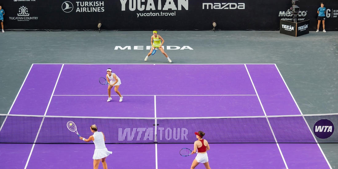 Dobles del Mérida WTA 500 quedan definidas.