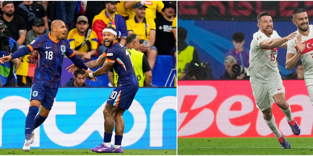 Países Bajos y Turquía vuelven a cuartos de Euro tras 16 años