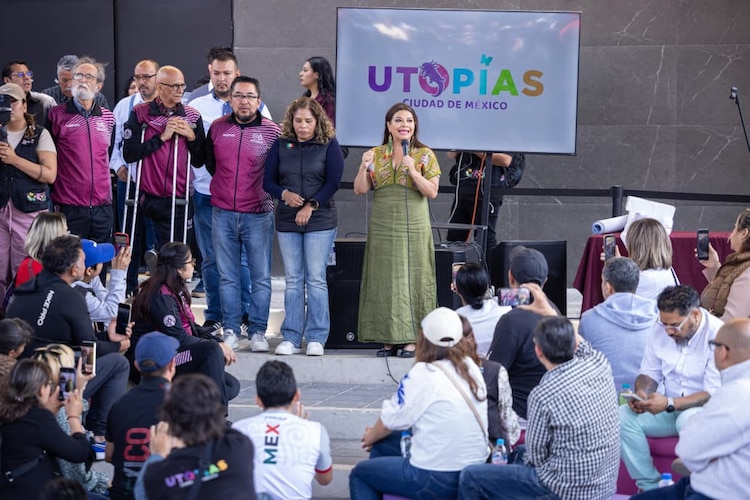 Clara Brugada anunció la construcción de una Utopía de Alto Rendimiento.