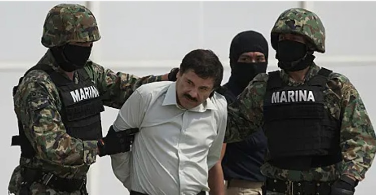 El 22 de febrero de 2014 fue detenido El Chapo Guzmán