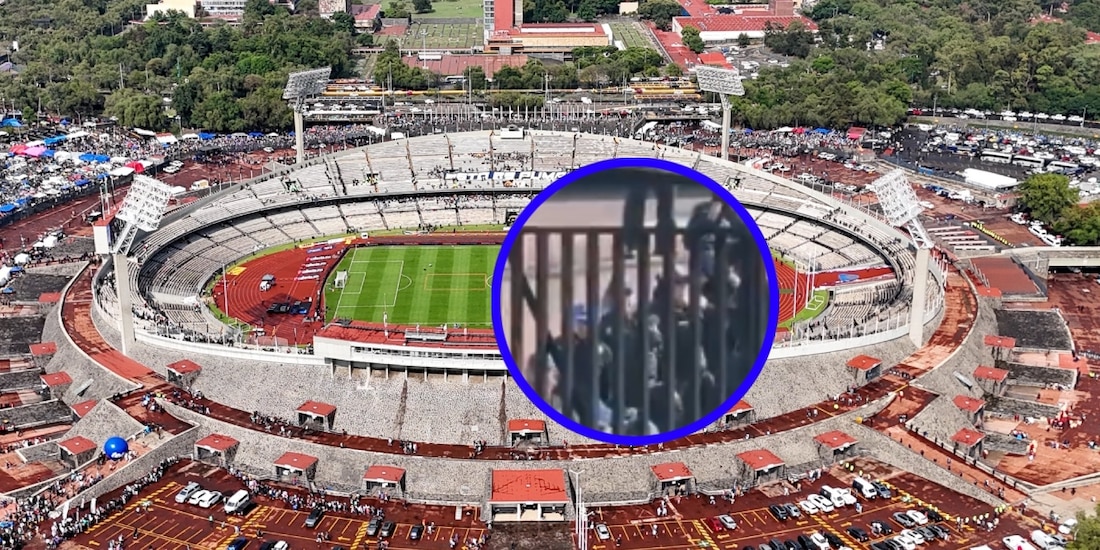 Aficionados sin boleto intentaron entrar al Estadio Olímpico Universitario para la final de vuelta entre Pumas y Cruz Azul.
