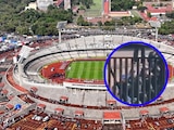 Aficionados sin boleto intentaron entrar al Estadio Olímpico Universitario para la final de vuelta entre Pumas y Cruz Azul.