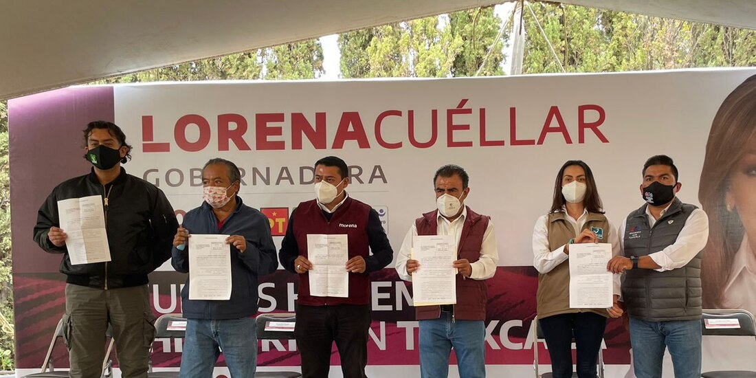 Denuncian ante la FGR y la FEPADE al Gobernador Marco Mena por favorecer con recursos públicos a la candidata de “unidos por Tlaxcala” Anabel Ávalos
