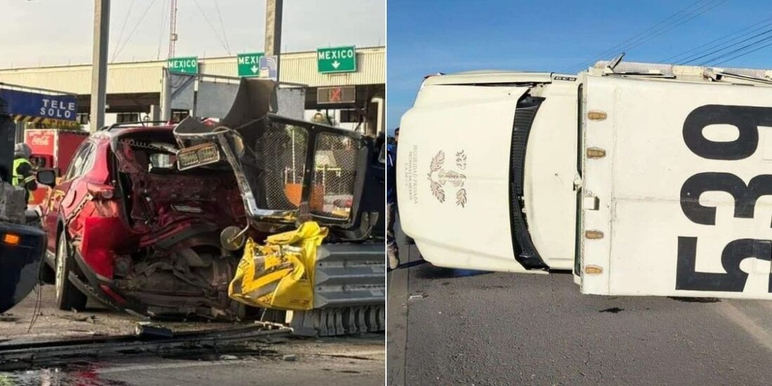 Accidentes en la autopista México - Pachuca este sábado 3 de agosto.