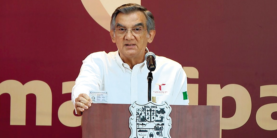El mandatario estatal, ayer, en conferencia de prensa en Palacio de Gobierno.