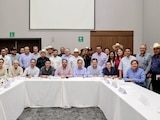 Representantes de sectores productivos en Sinaloa.