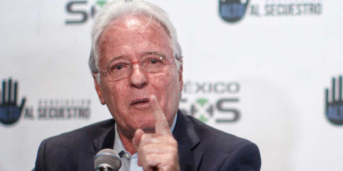 El activista Alejandro Martí, padre de Fernando Martí, quien fue secuestrado y asesinado en 2008.