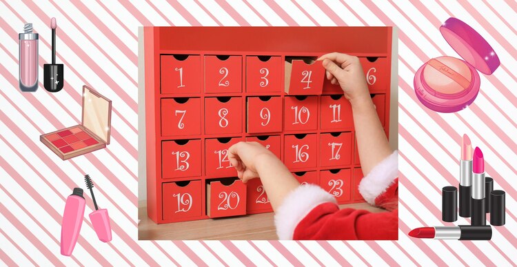 Calendario de adviento de maquillaje