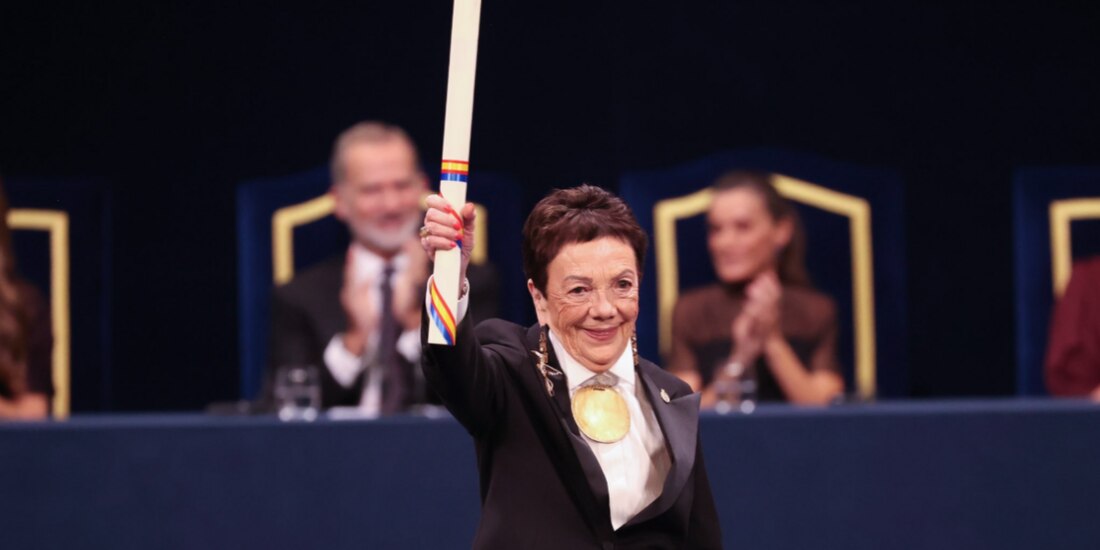 Graciela Iturbide en la ceremonia del Premio Princesa de Asturias