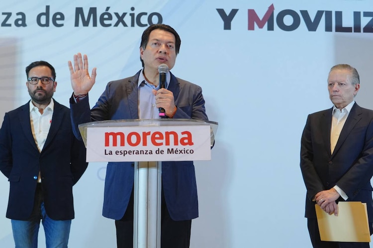 Delgado y Zaldívar presentarán denuncia contra la ministra presidenta.