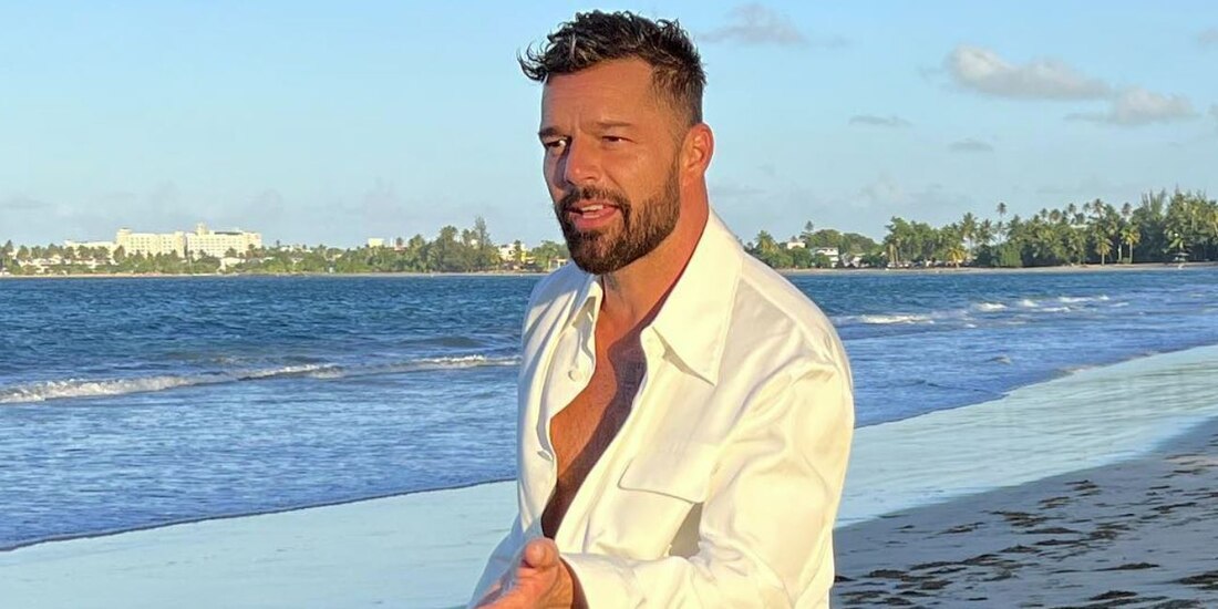 Ricky Martin, artista de Puerto Rico.